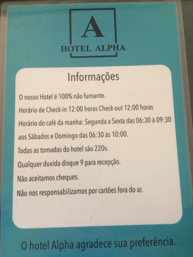 Hotel Alpha 乌贝兰迪亚 外观 照片